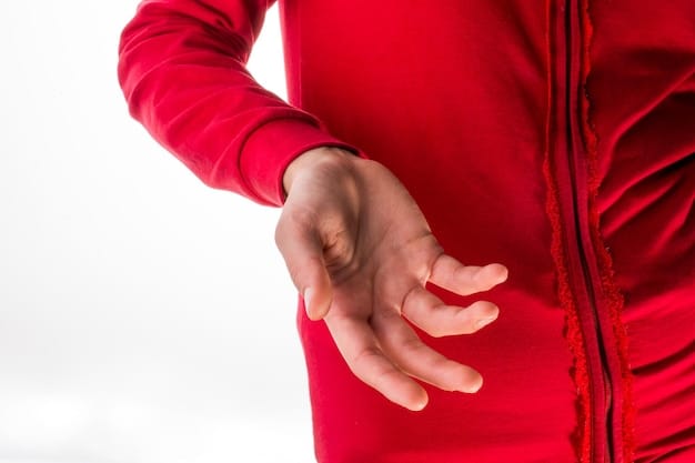 A close-up of hands gently tensing and releasing, demonstrating the key action in progressive muscle relaxation. The focus is on the controlled movement and awareness of muscle tension.