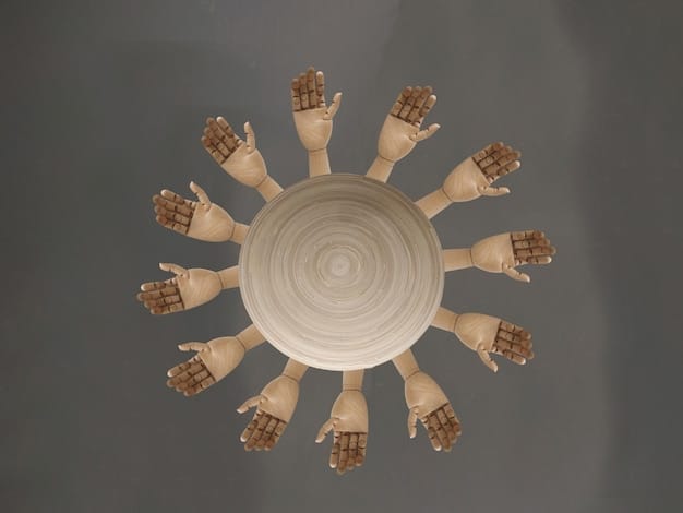 A group of people holding hands in a circle, with their faces blurred. In the center of the circle is a single lit candle, symbolizing hope and unity in the face of systemic injustice.