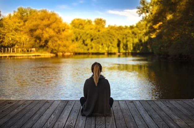 A person meditating in a peaceful setting, symbolizing the importance of mindfulness and self-reflection in building resilience.