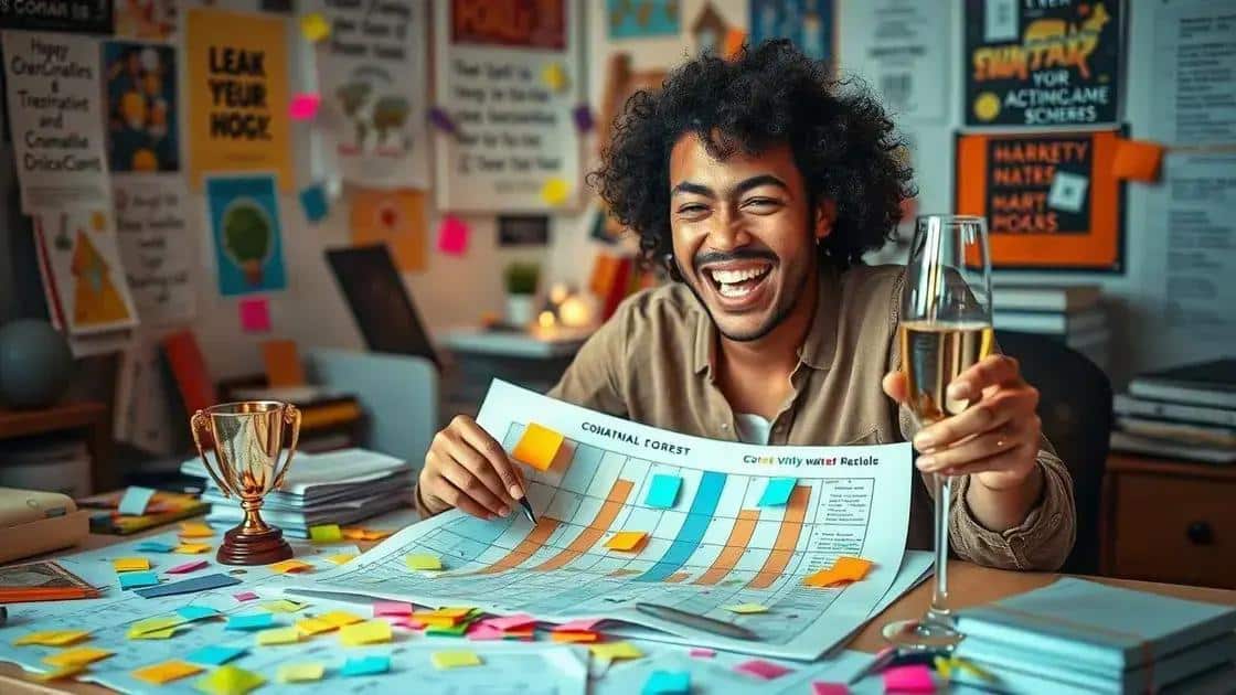 Tracking progress and celebrating achievements