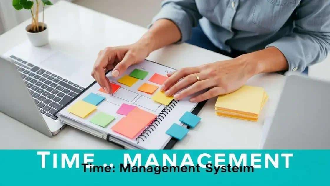 How to maintain your time management system