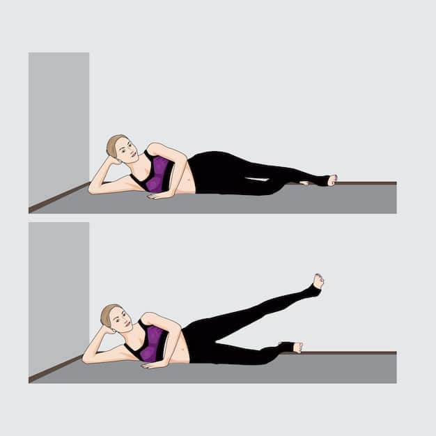A yogi demonstrating a reclining hand-to-big-toe pose, utilizing a yoga strap for enhanced leg extension and hamstring flexibility.