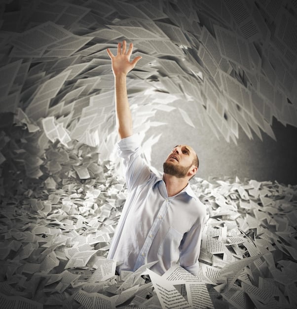 A person looking relieved as they symbolically shred debt bills. The image should convey freedom and escape from financial burdens.