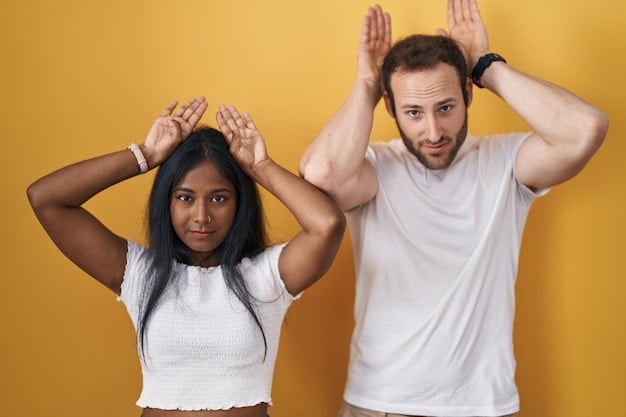 A person confidently shaking their head, symbolizing the act of saying no and establishing personal boundaries. Use a diverse representation of individuals.