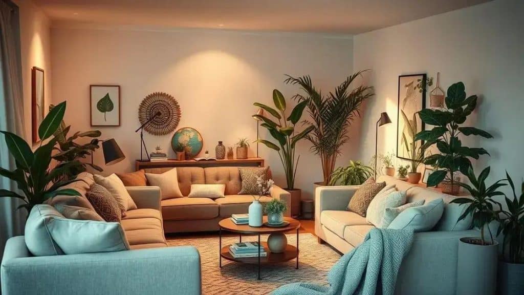 Designing a calming living space to enhance your well-being