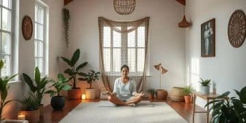 Meditation spaces for creating a Zen atmosphere at home