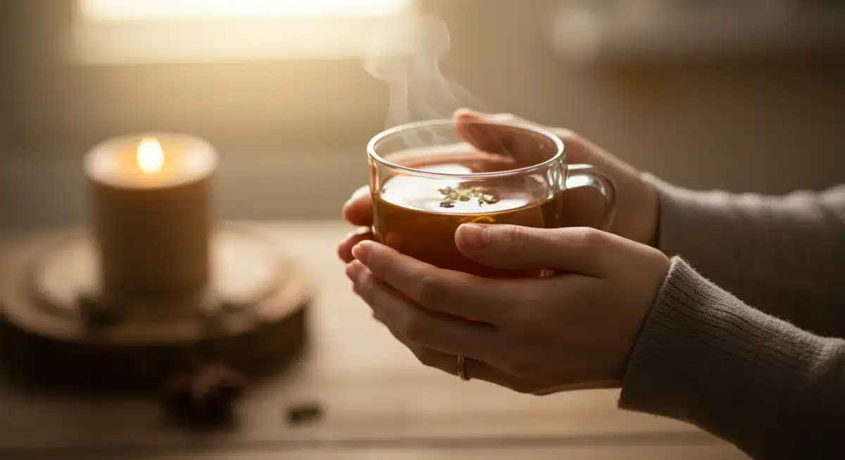 Mindful tea ritual for morning calm and focus
