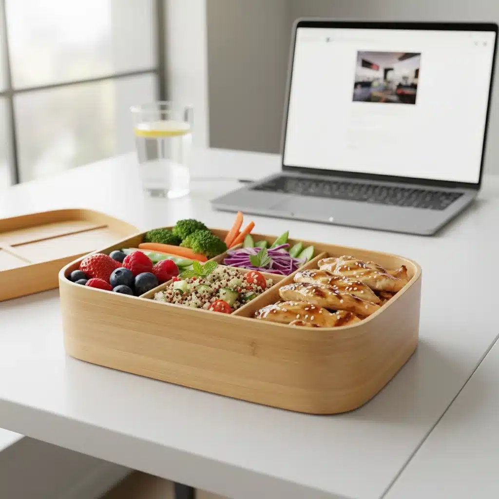 Comida para llevar saludable en España: 5 opciones nutritivas para tus almuerzos de oficina en 2026 sin comprometer tu dieta.