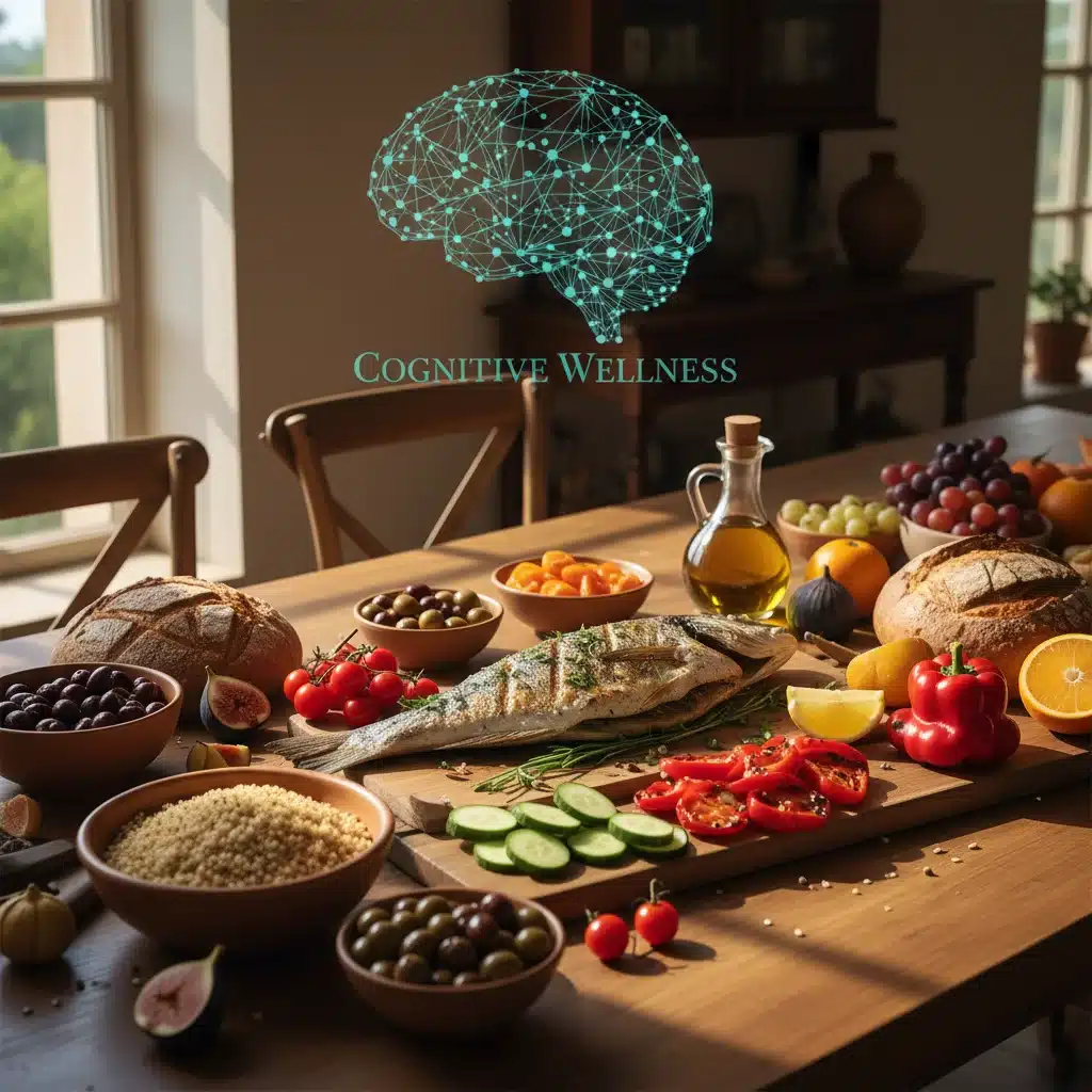 Dieta Mediterránea y Cerebro: Impacto en Bienestar Mental (2026)