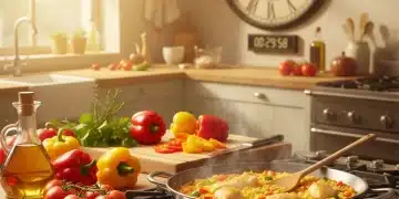 Ingredientes frescos y saludables para recetas españolas rápidas