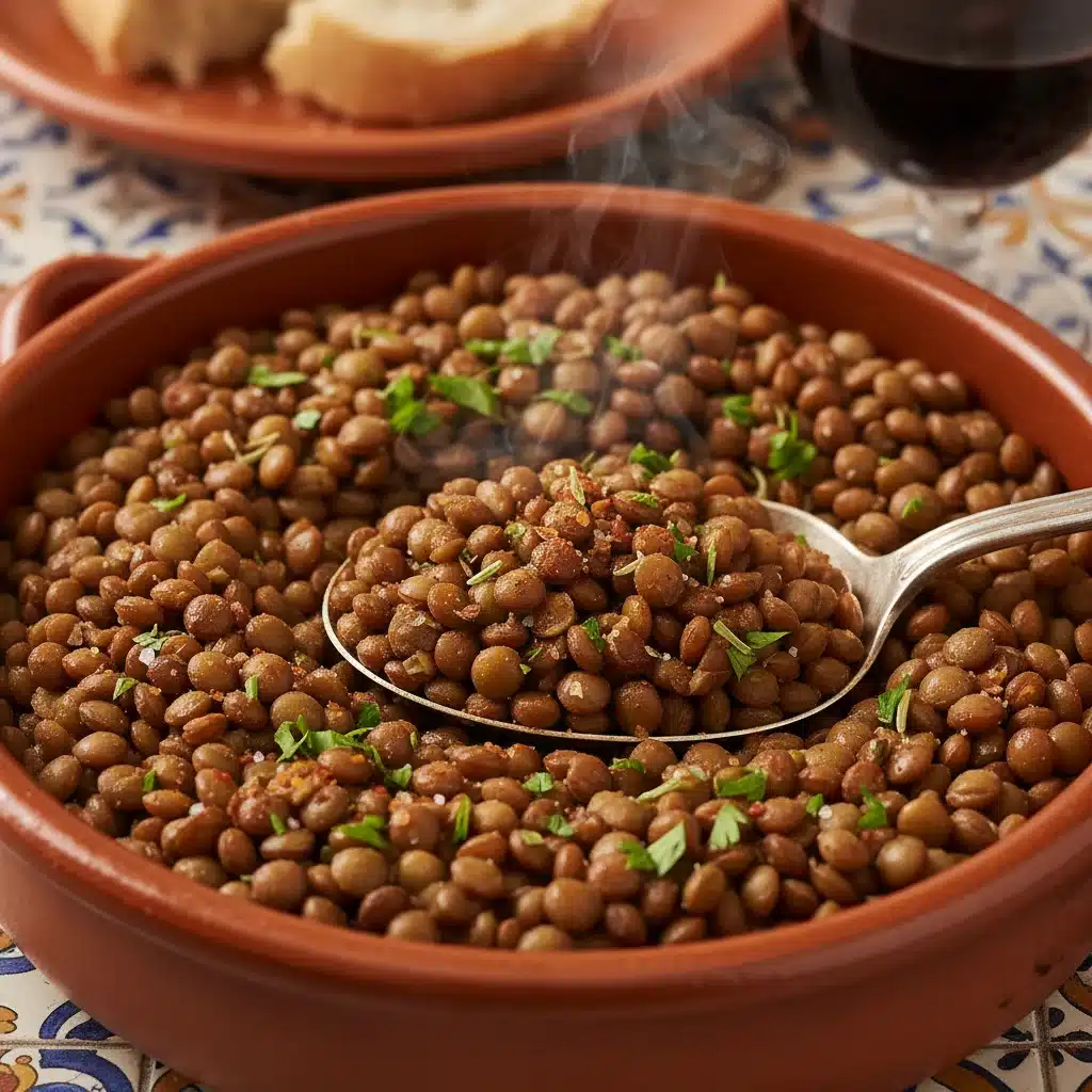 Lentejas guisadas, una fuente de proteína vegetal esencial