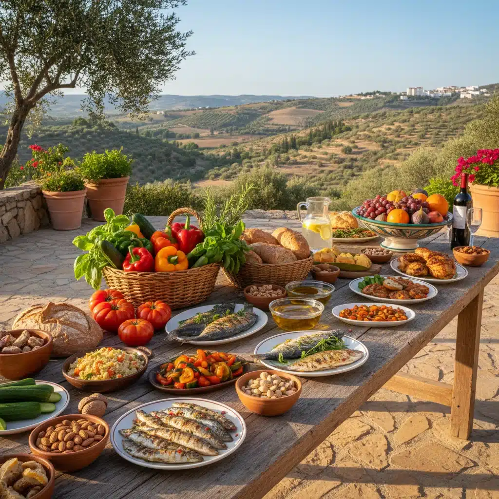 Dieta Mediterránea 2026: Reducción del Riesgo de Enfermedades Crónicas en España