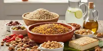 Proteína Vegetal Eficiente: Guía Definitiva para la Dieta Española en 2026 Variedad de fuentes de proteína vegetal para una dieta española saludable